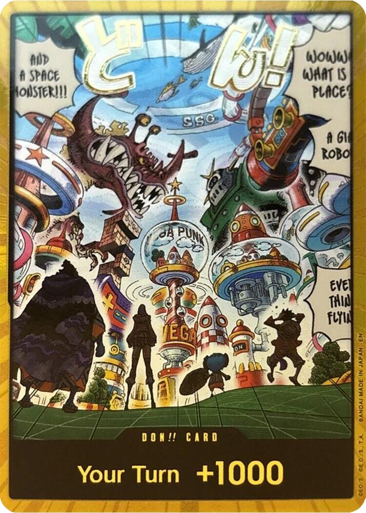 DON!! Card (Egghead) (Gold)