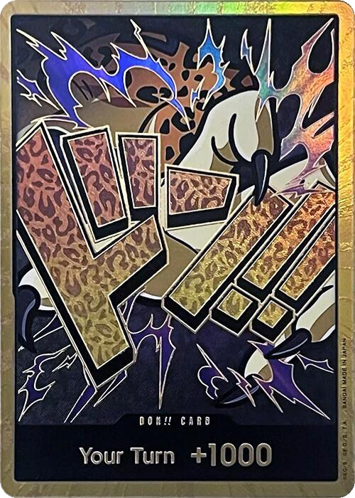 DON!! Card (Rob Lucci) (Gold)