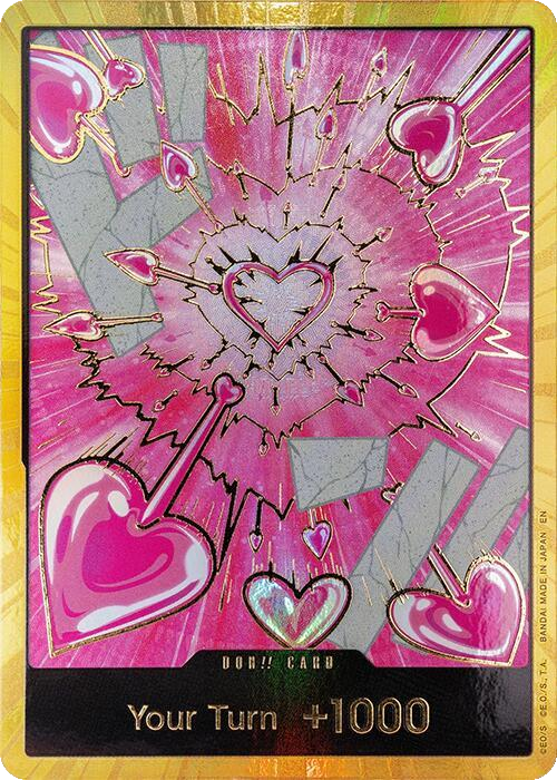 DON!! Card (Boa Hancock) (Gold)