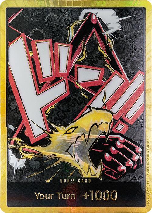Carte officielle DON!! Card (Caesar Clown) (Gold) DON-143 DON!! — One Piece TCG (Bandai)