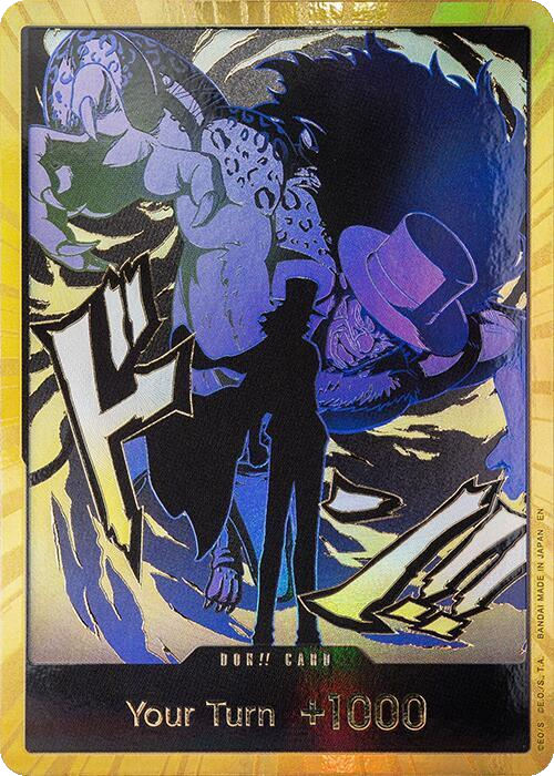 DON!! Card (Rob Lucci) (Gold)