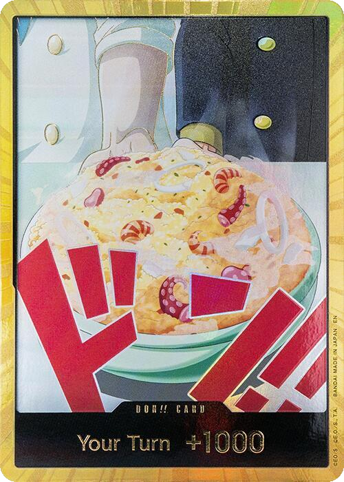 DON!! Card (Sanji) (Gold)