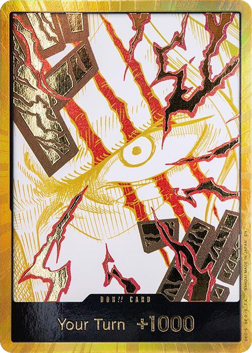 DON!! Card (Shanks) (Gold)