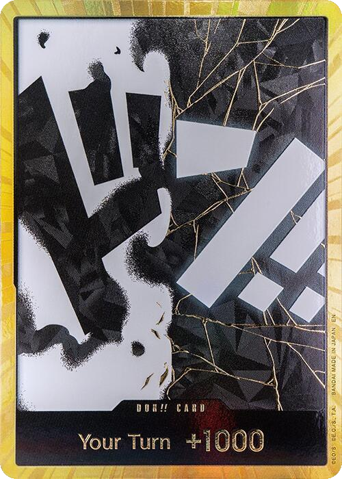 DON!! Card (Teach) (Gold)